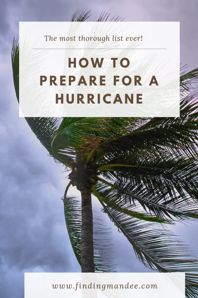 How to Prepare for a Hurricane: The Most Thorough List Ever! | Finding Mandee