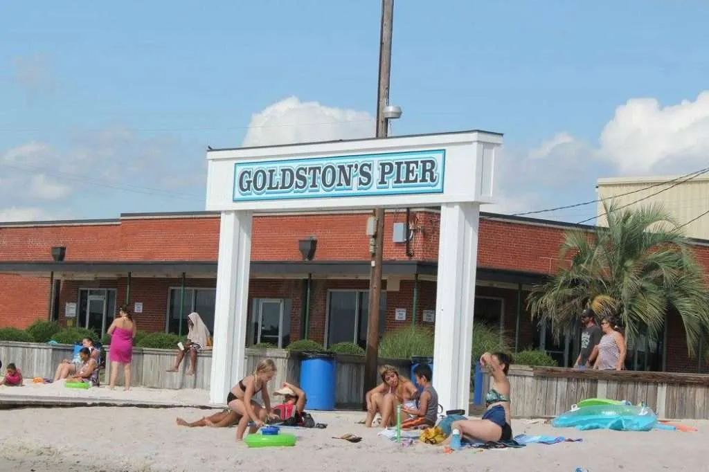 Goldston's Pier in North Carolina