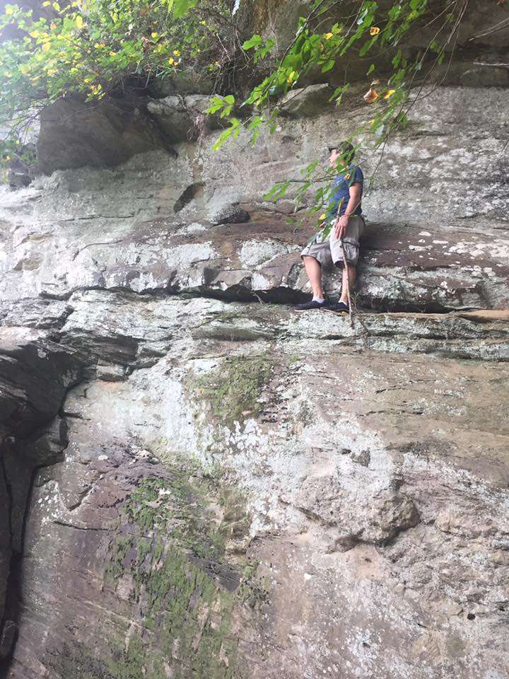 boulders and rocks North Carolina sandhills region
