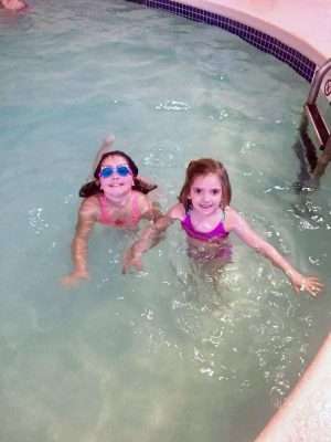 indoor pool at Shenandoah Crossing