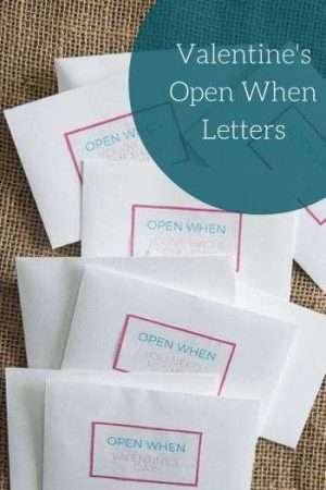 Open When Letter Ideas