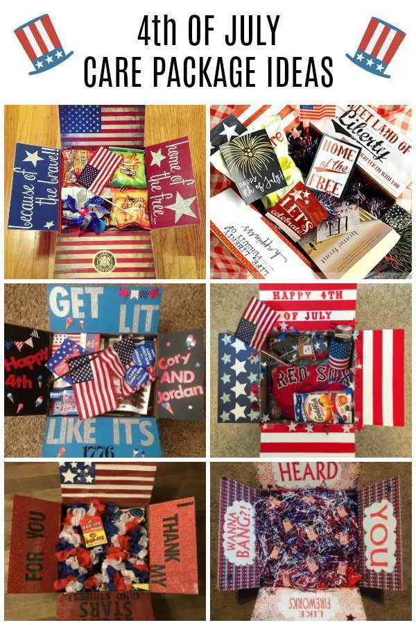 4th of July Care Package Ideas