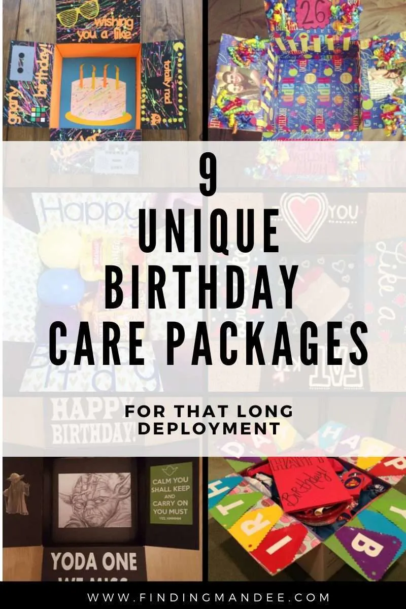 9 Unique Birthday Care Packages | Finding Mandee