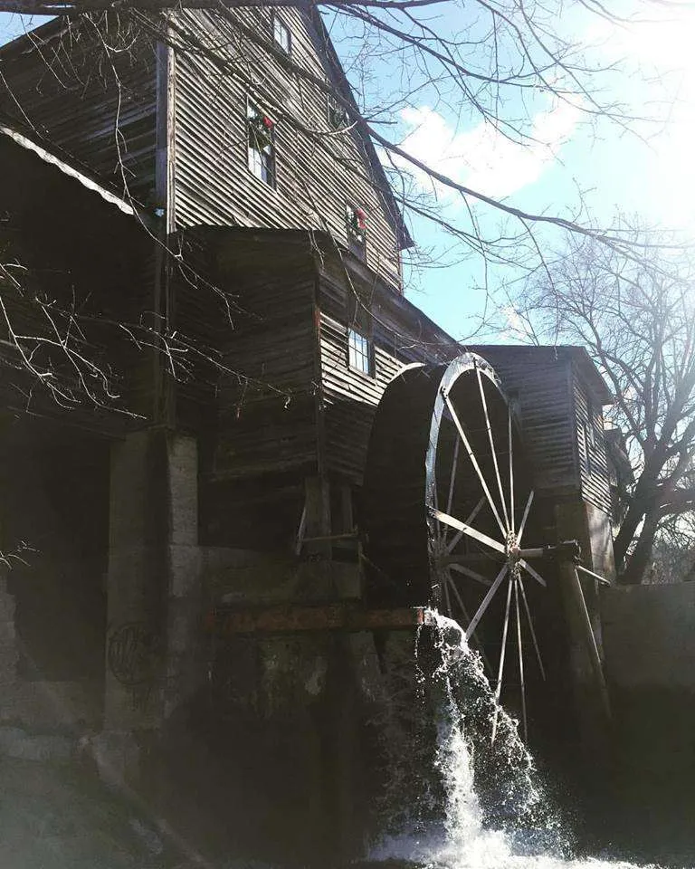 the Old Mill in Pigeon Forge