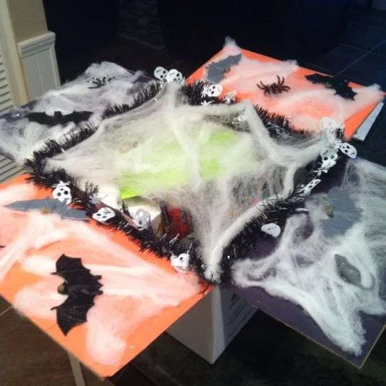 Halloween Care Package Ideas: Spider Webs