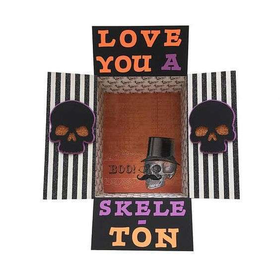 Halloween Care Package Idea: I Love You a Skele-Ton!