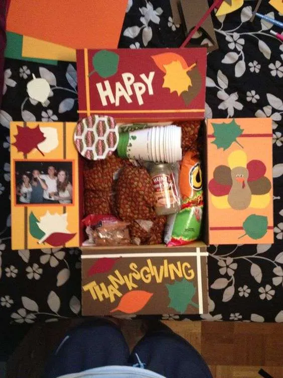 Thanksgiving Care Package: Happy Thanksgiving