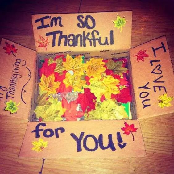 Thanksgiving Care Package Ideas: So Thankful For You