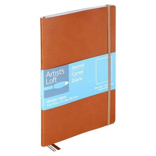 Black Page Premium Hardcover Journal, 6 x 8 by Artist's Loft™