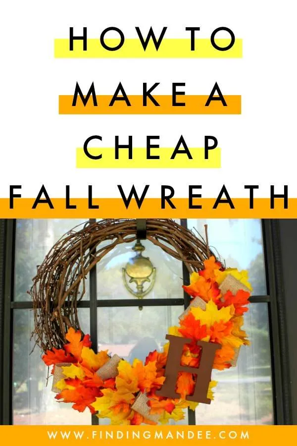 How to Make a Fall Wreath