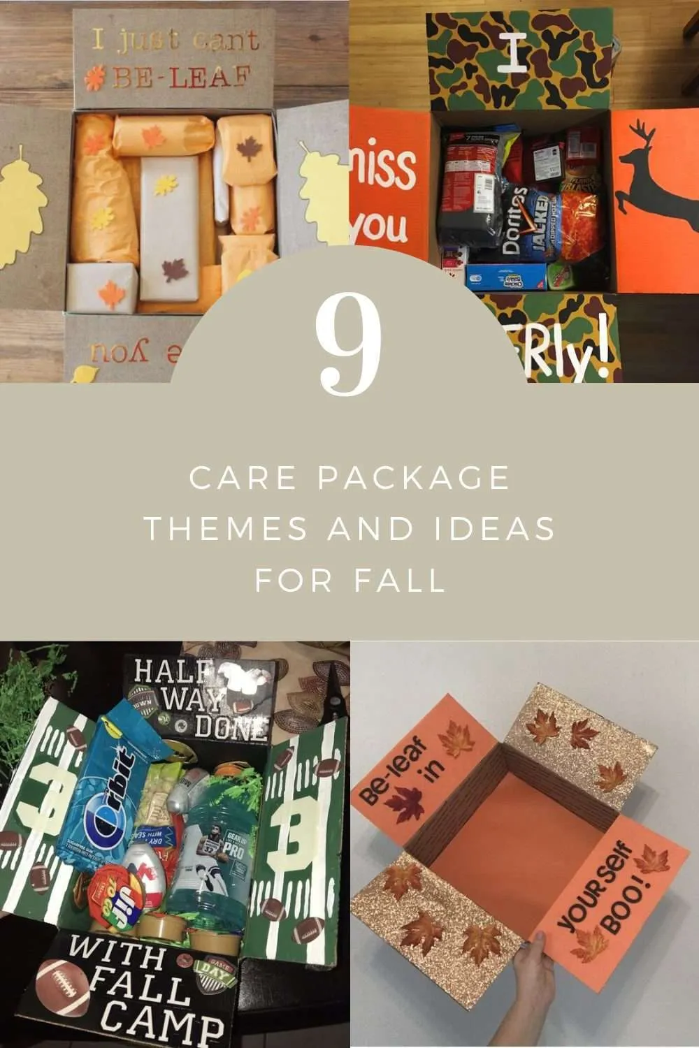 9 Care Package Themes and Ideas for Fall | Finding Mandee