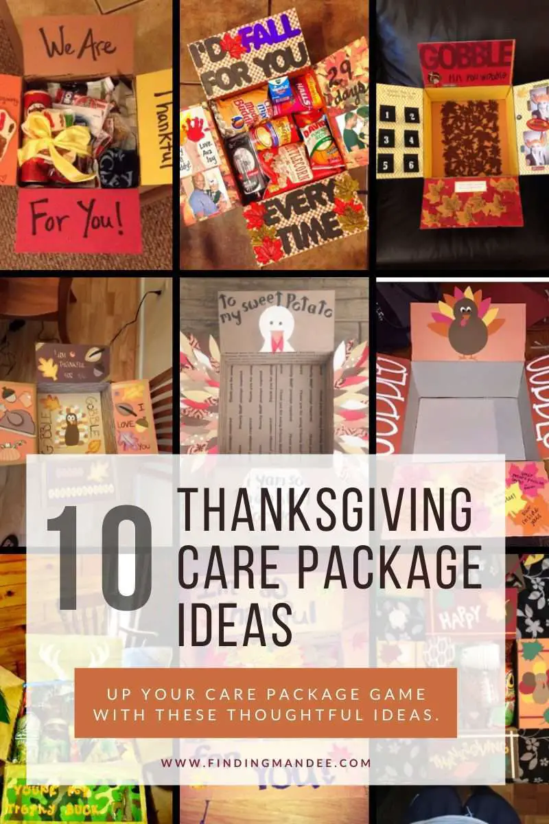 10 Thanksgiving Care Package Ideas | Finding Mandee