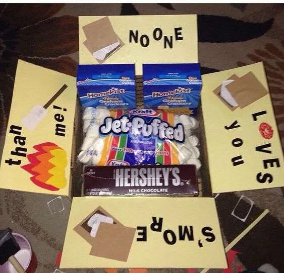No One Loves You S'more than Me care package idea.