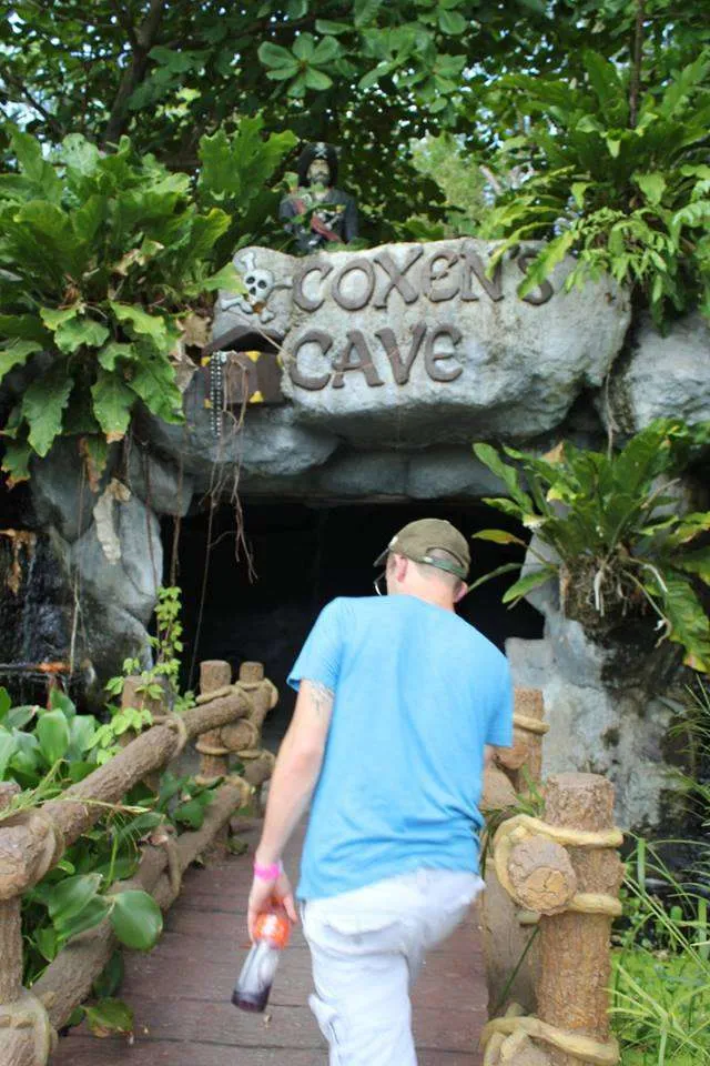 Visit Coxen's Cave at Gumbalimba Park in Roatan.