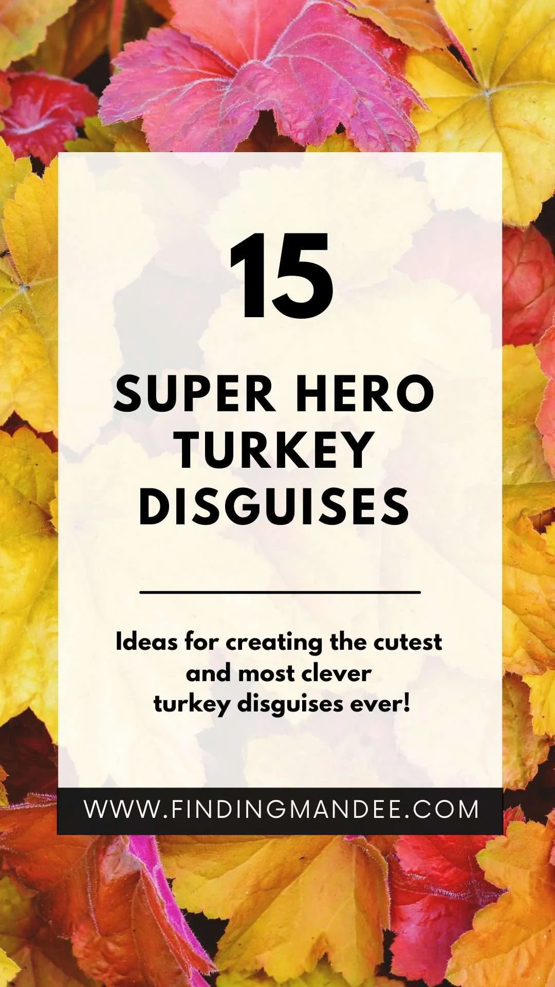 15 Super Hero Turkey Disguises | Finding Mandee