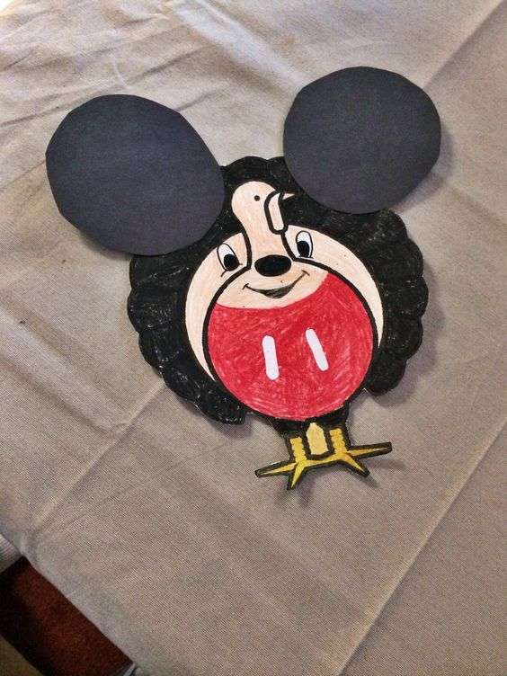 Turkey Disguise: Mickey Mouse