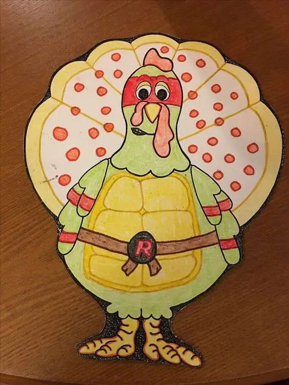 Turkey Disguise: Ninja Turtle