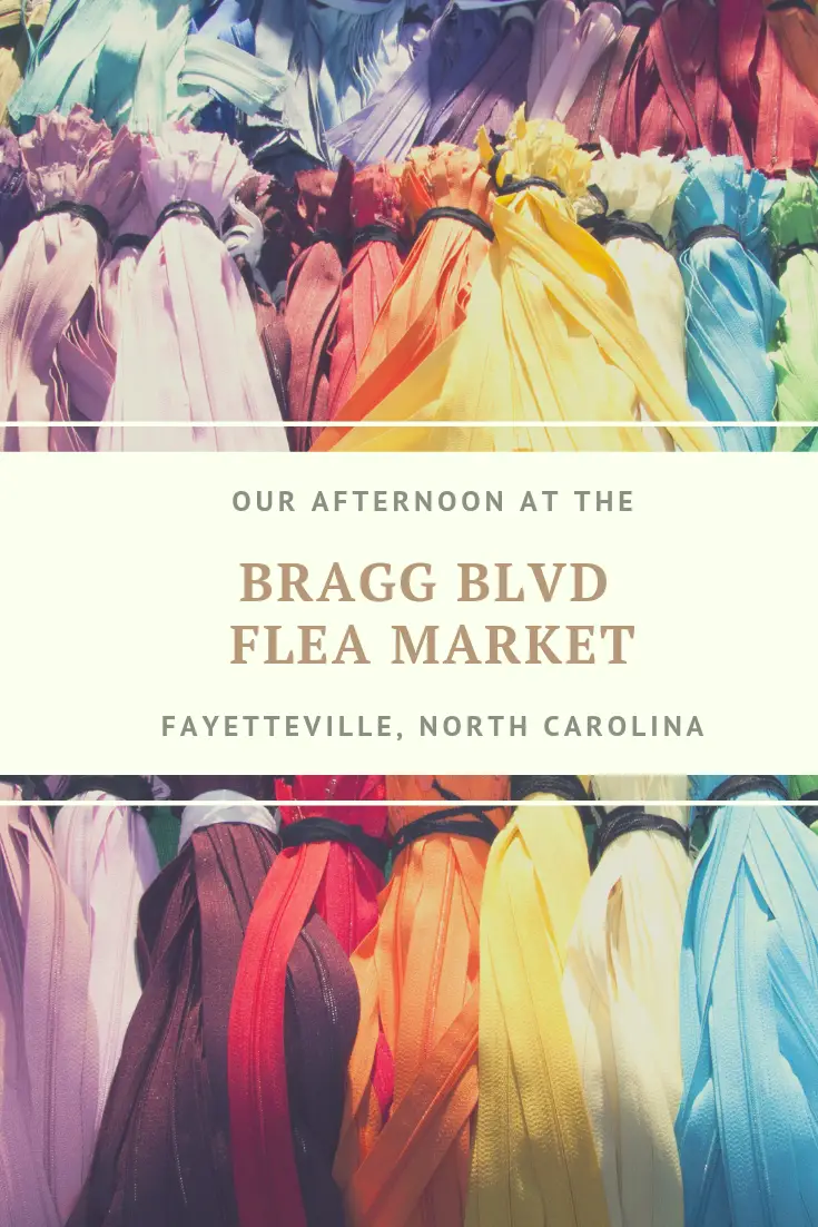 Our Afternoon at the Bragg Blvd Flea Market | Finding Mandee