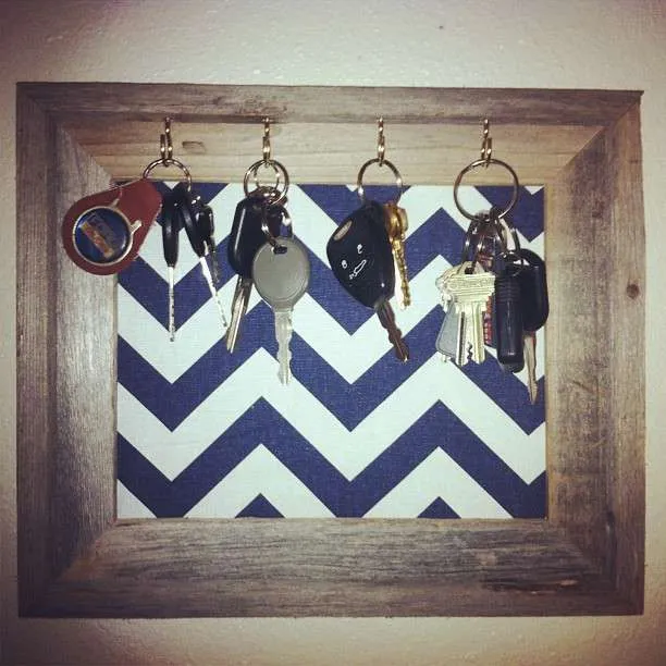 This key holder was a quick and easy DIY project.