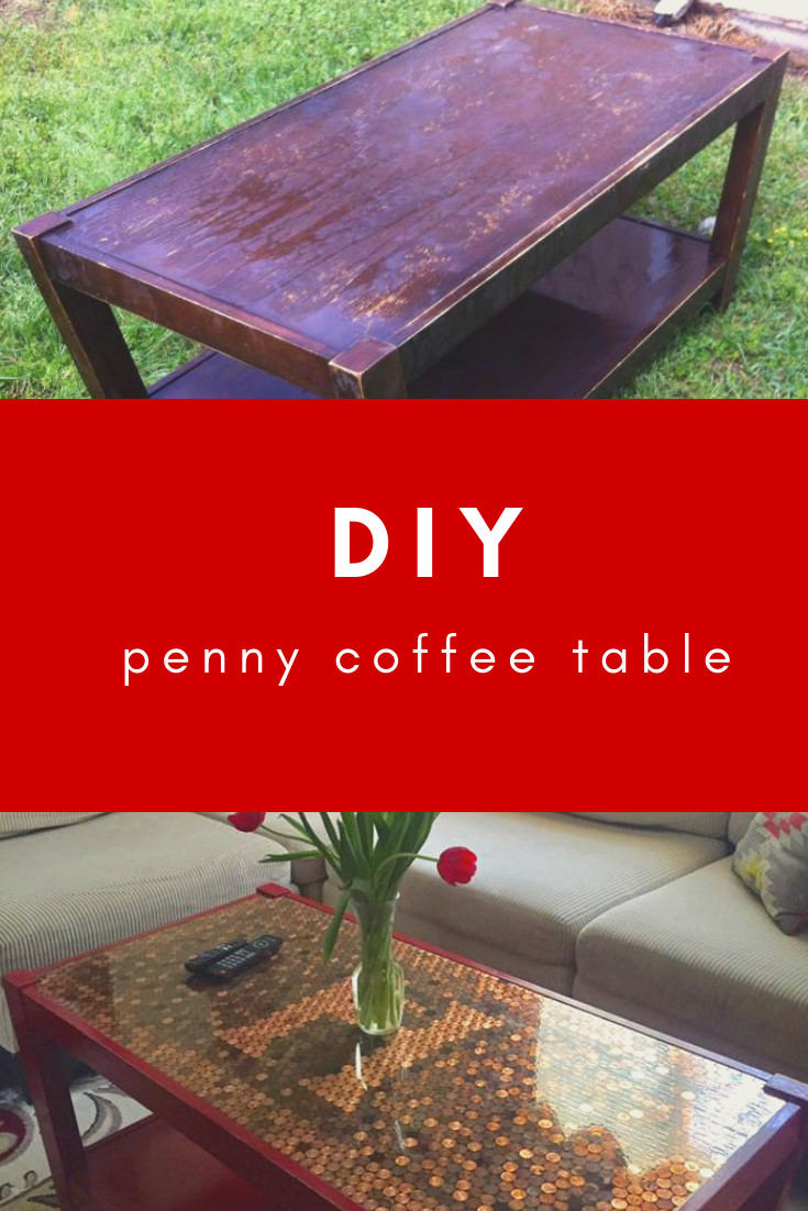 How to Make a Penny Coffee Table in Six Steps | Finding Mandee