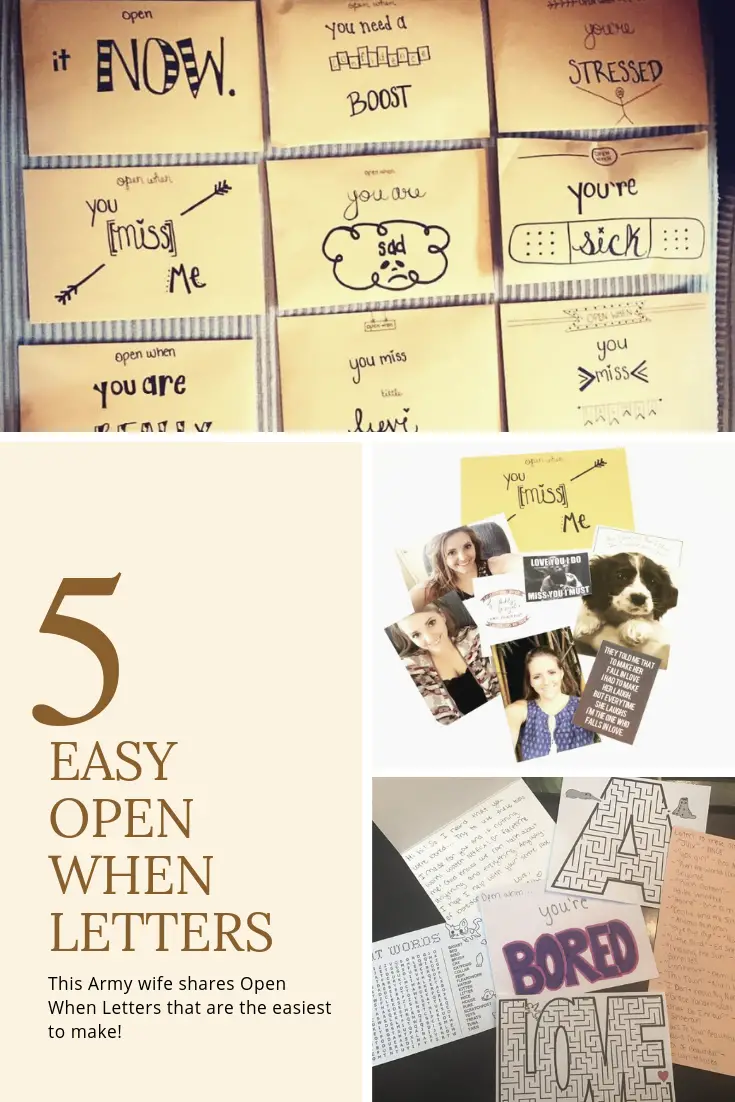 5 Easy Open When Letters with Examples! | Finding Mandee