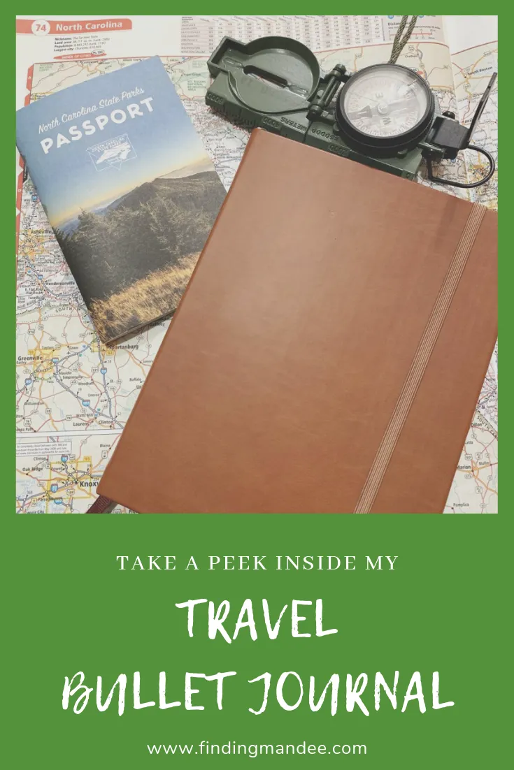 Take a Peek Inside my Travel Bullet Journal | Finding Mandee
