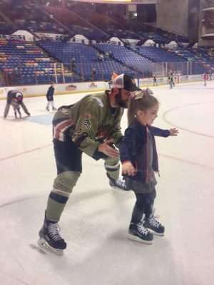 Weird things to do in NC: learn to ice skate from a hockey player