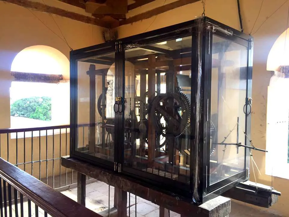 The oldest clock in the Americas in Honduras.