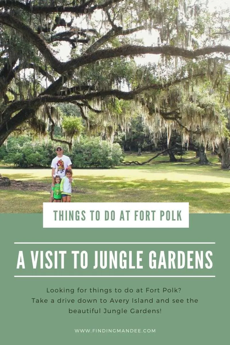 Things to do at Fort Polk: Visit Jungle Gardens | Finding Mandee
