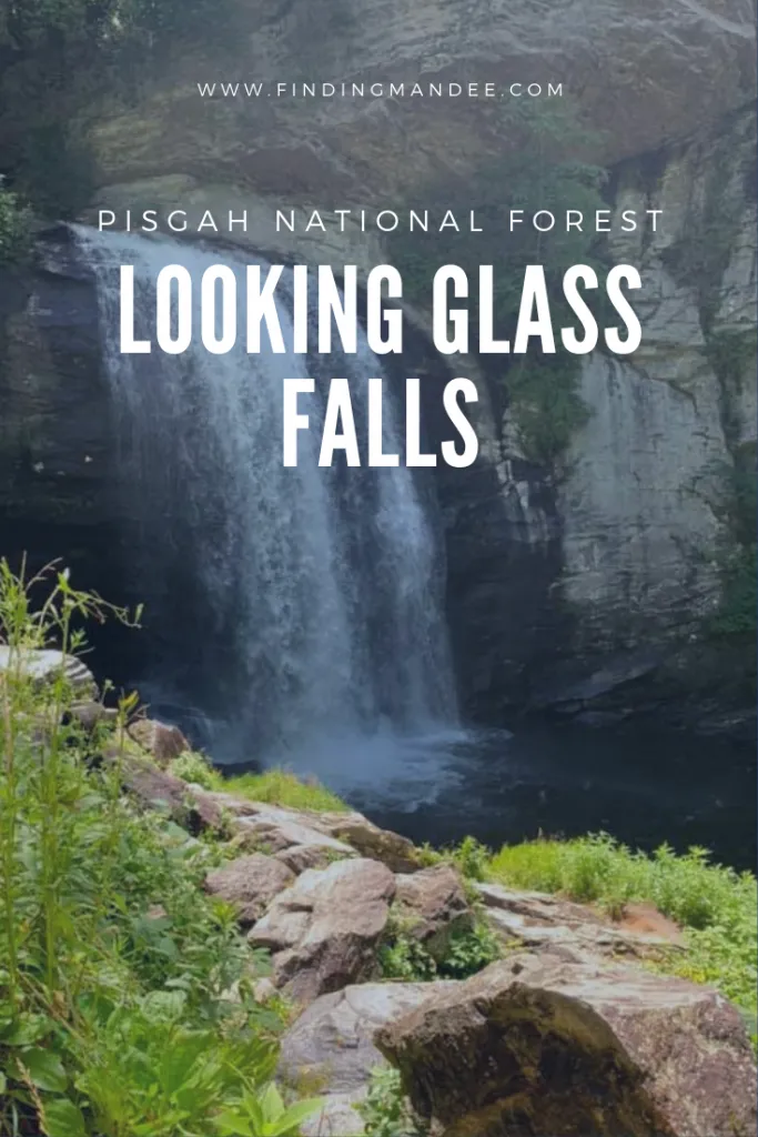 Pisgah National Forest's Looking Glass Falls | Finding Mandee