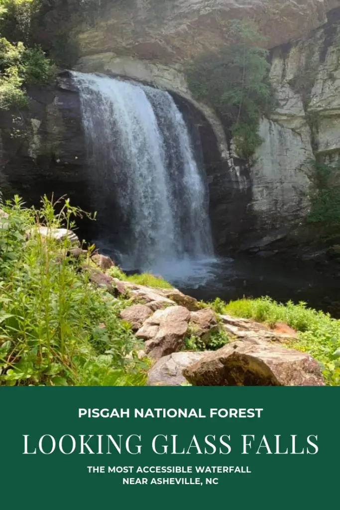 Looking Glass Falls: The Most Accessible Waterfall in NC | Finding Mandee