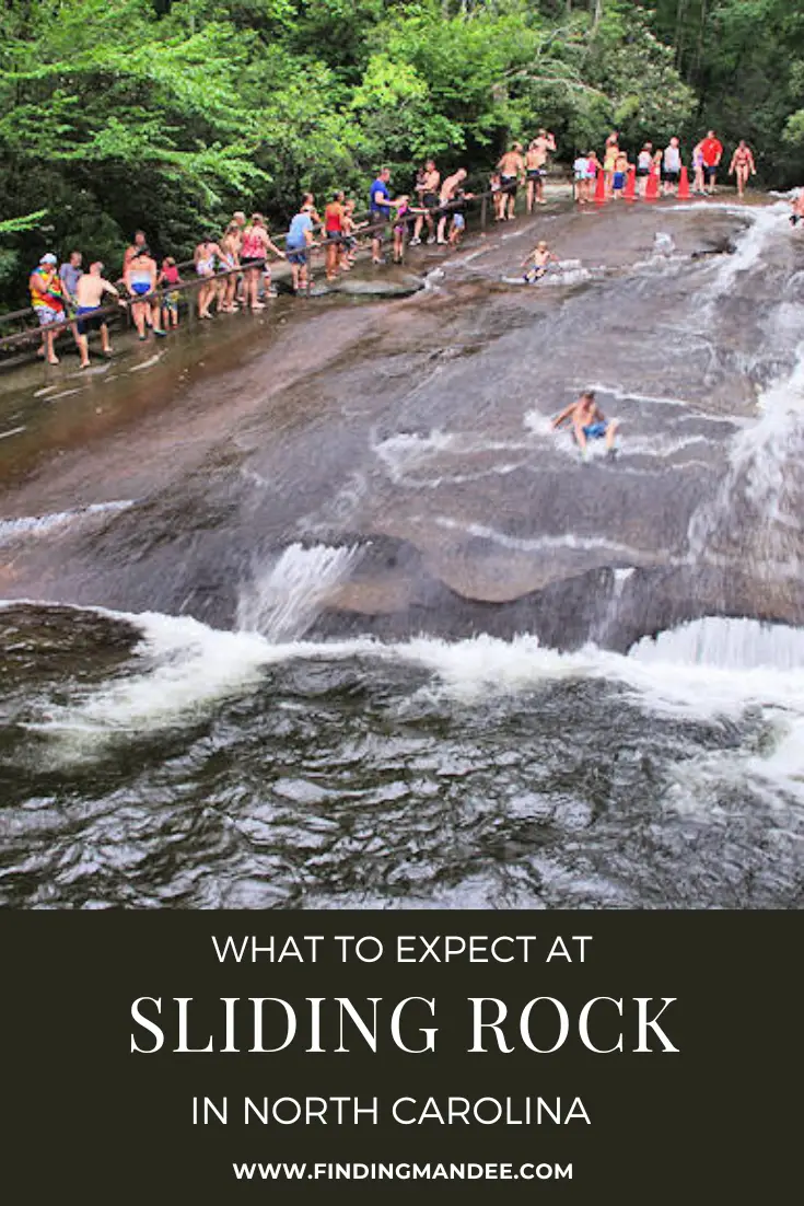 What to Expect at Sliding Rock in North Carolina | Finding Mandee