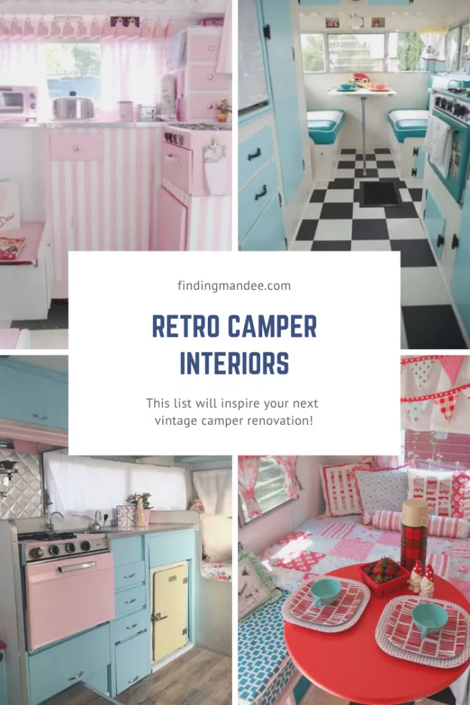 Retro Camper Interior Ideas for your Vintage Camper | Finding Mandee