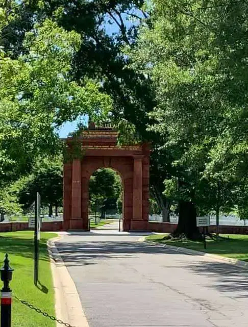 The McClellan Gate at Arlington was the original entrance when the cemetery opened.