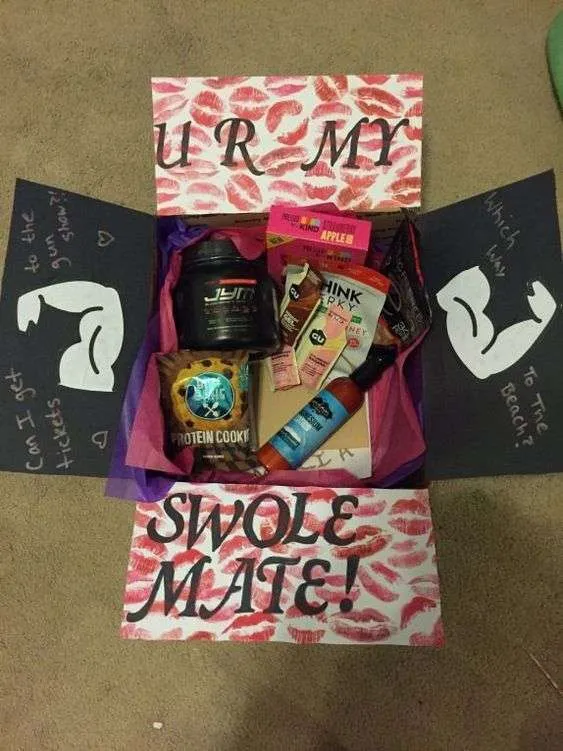 You are my swole-mate care package.
