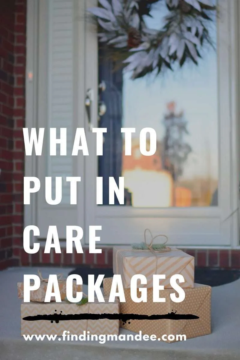 What to Put in Care Packages: A Massive List | Finding Mandee