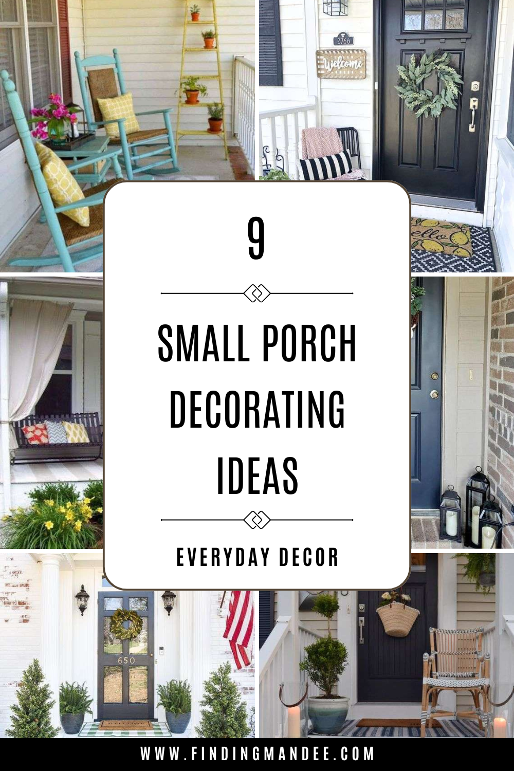 9 Small Porch Decorating Ideas