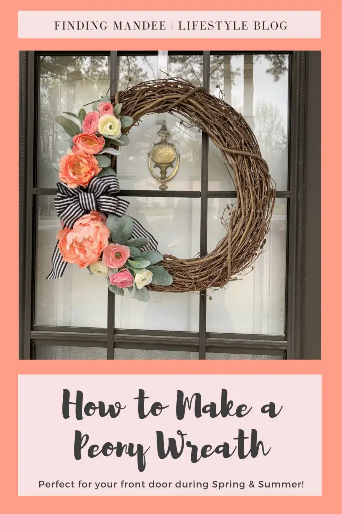 How to Make a Peony Wreath | Finding Mandee