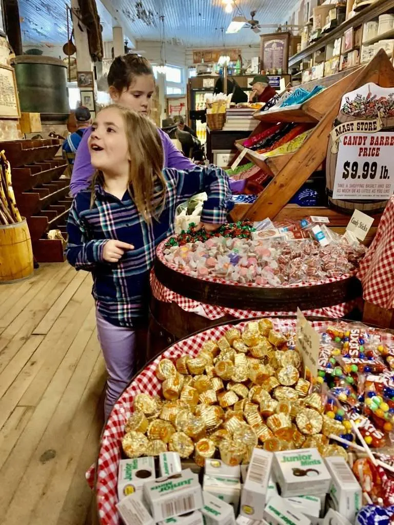 You can't visit Sugar Mountain, North Carolina without getting some candy at Mast General Store!