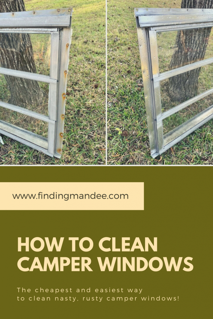 How to Clean Camper Windows the Cheap and Easy Way | Finding Mandee