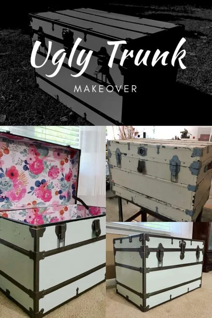 How to Refurbish a Vintage Steamer Trunk | Finding Mandee