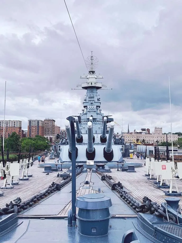 We visited the USS North Carolina during COVID and had a blast!