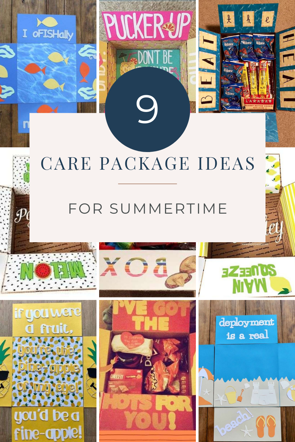 9 Care Package Ideas for Summertime | Finding Mandee