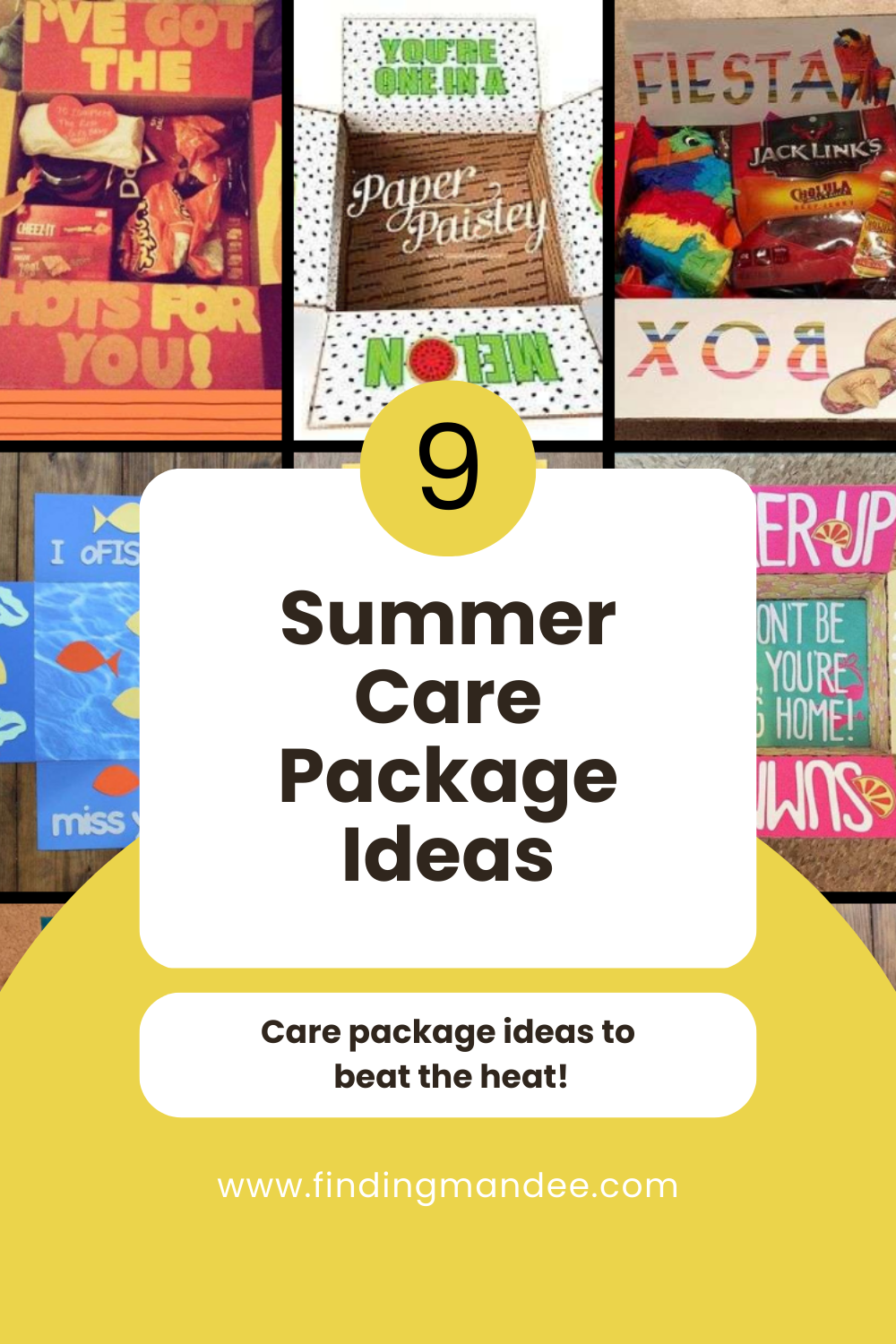 9 Summer Care Package Ideas | Finding Mandee