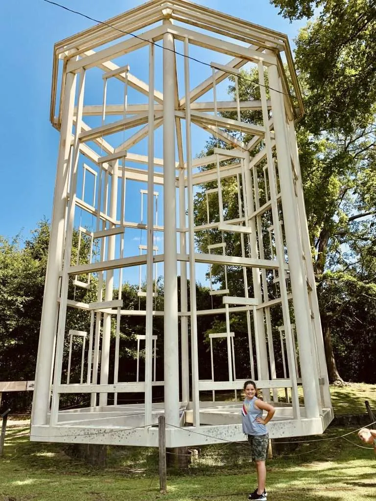 The Ghost Tower is another quirky thing to look for in Fayetteville.