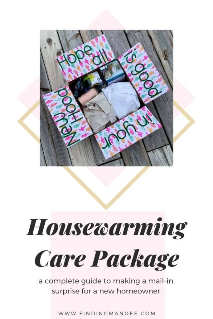 Housewarming Care Package Ideas | Finding Mandee