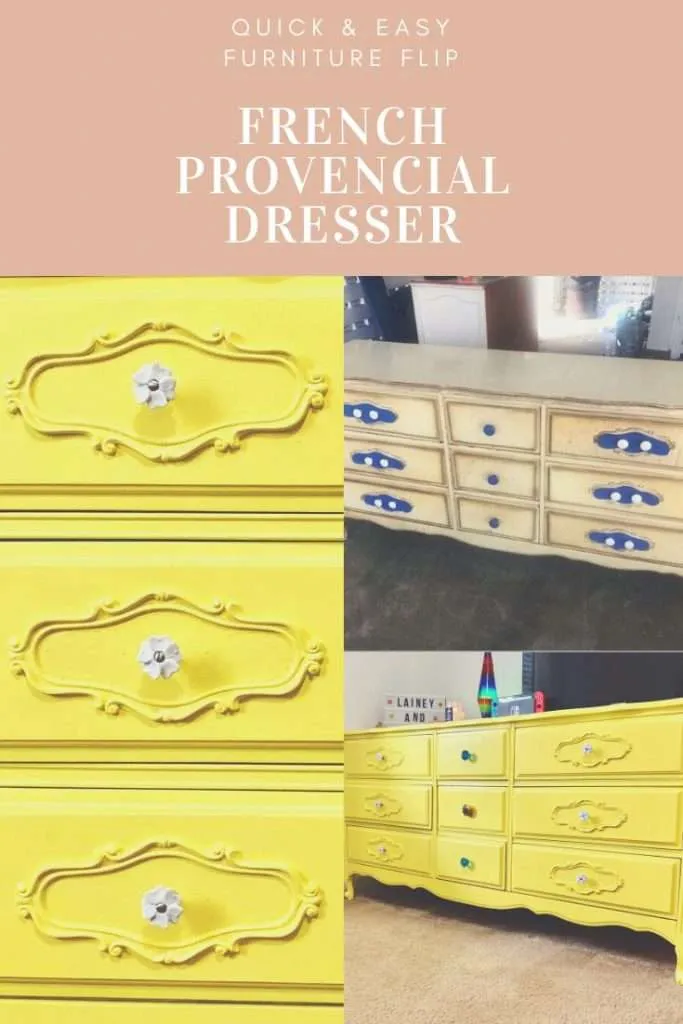 Flipping a French Provincial Dresser | Finding Mandee