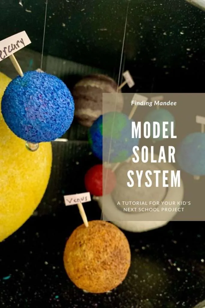 Make a Solar System diorama