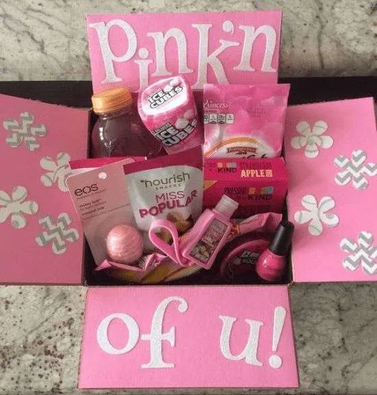 Pink'n of You: Mother's Day Care Package Idea