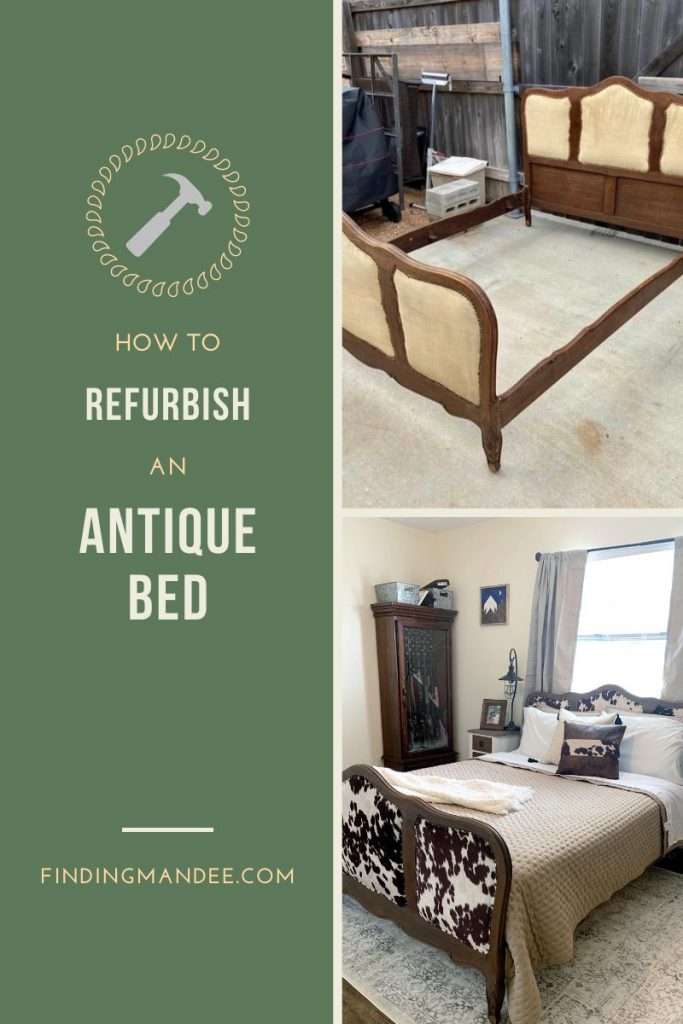 How to Refurbish and Antique Bed | Finding Mandee